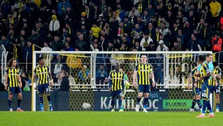 Fenerbahçe’den Avrupa Ligi’nde 3. mağlubiyet