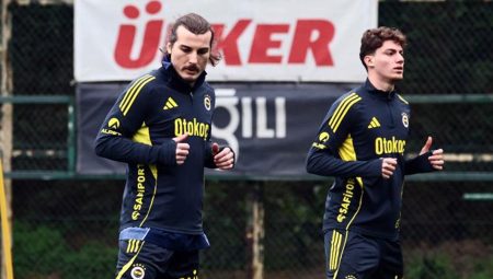 Fenerbahçe’de derbi hazırlıkları devam ediyor